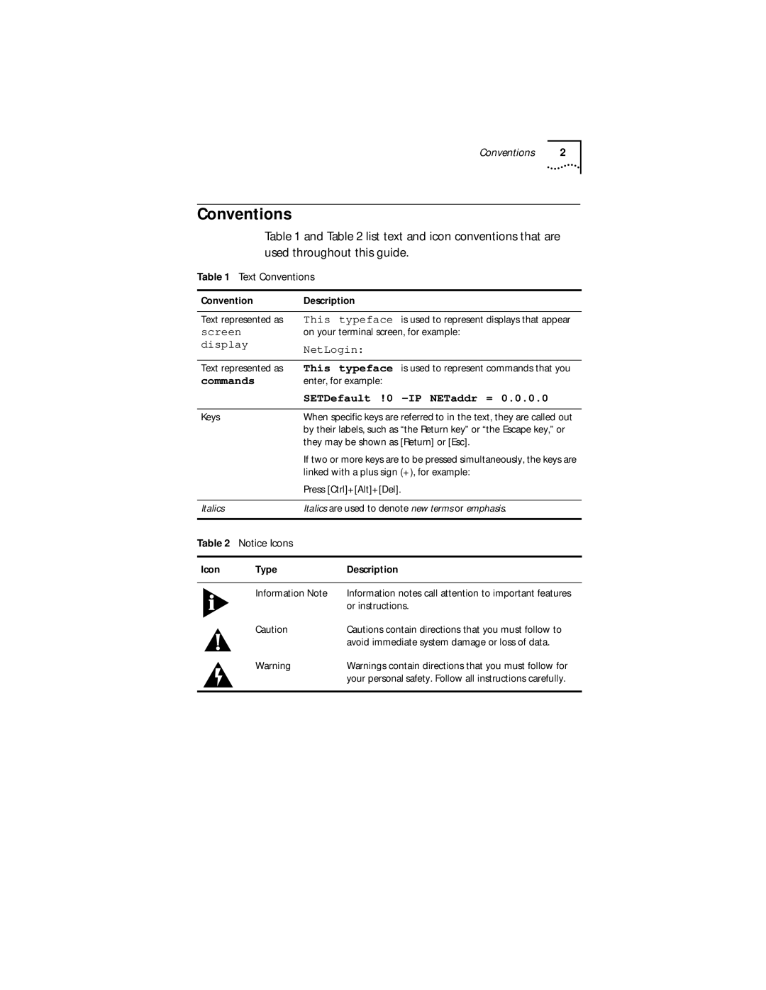 3Com 3C882 manual Conventions 