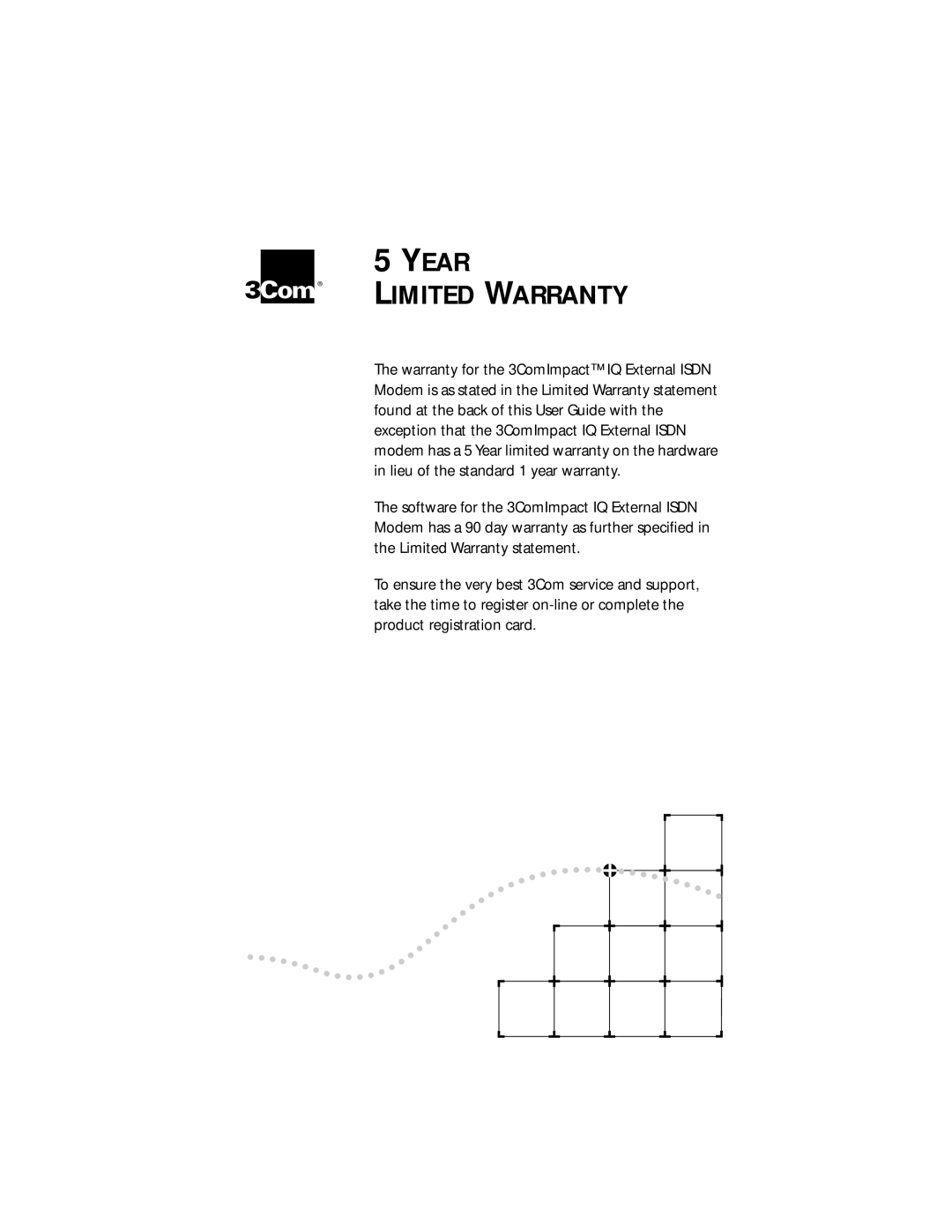 3Com 3C882 manual Year Limited Warranty 