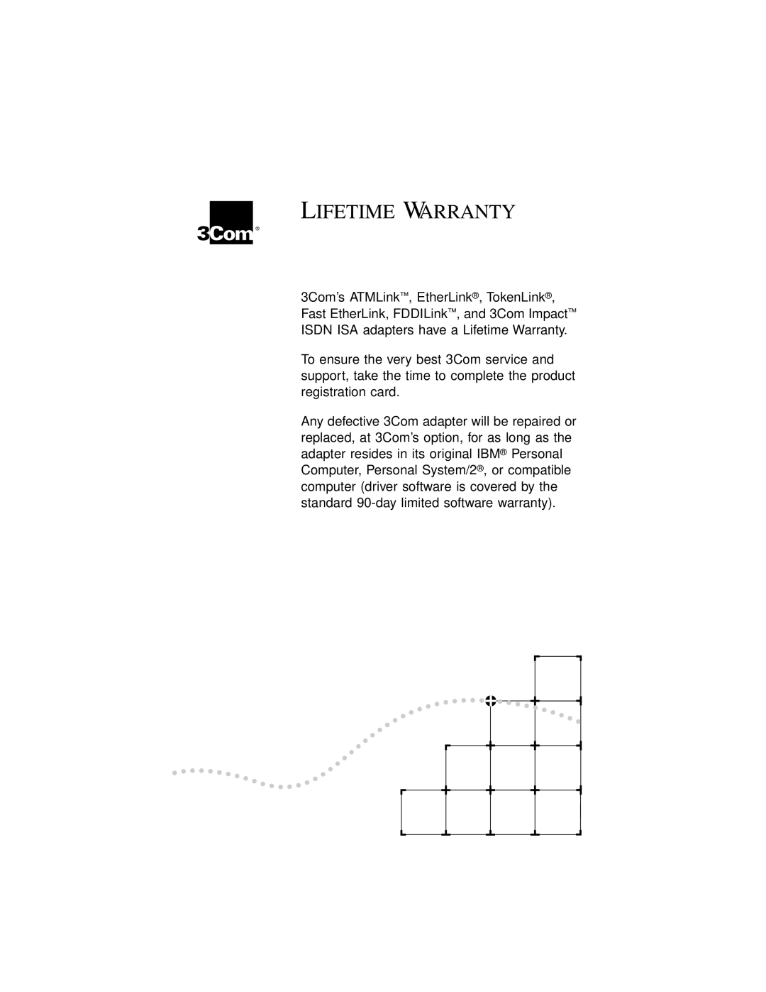 3Com 3C971-F manual Lifetime Warranty 