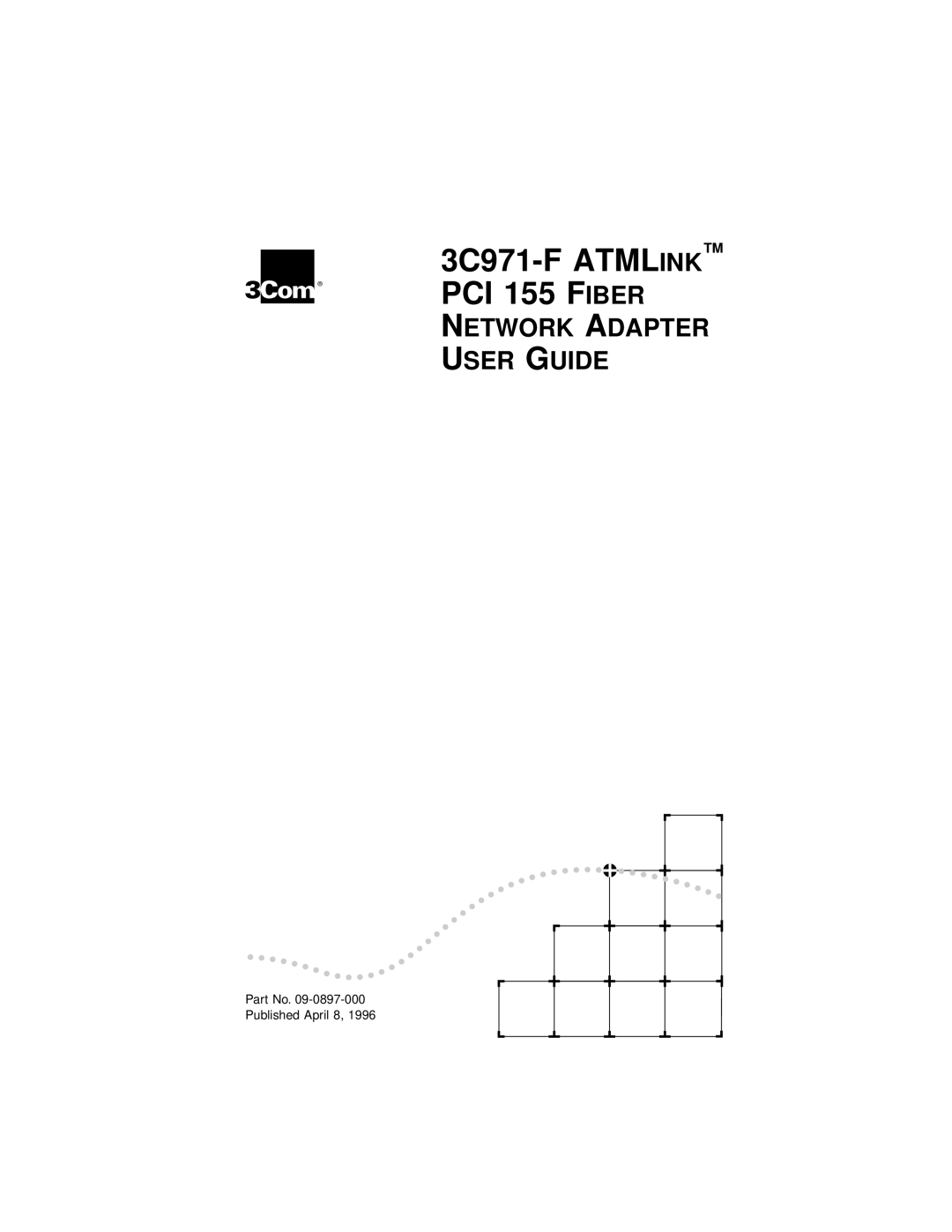 3Com manual 3C971-F Atmlink PCI 155 Fiber 