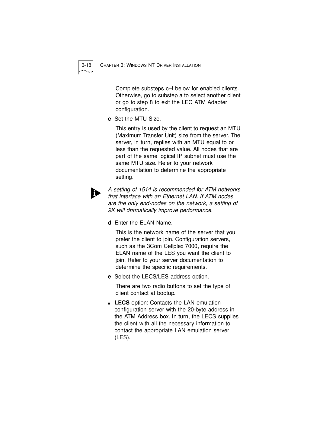 3Com 3C971-F manual Windows NT Driver Installation 