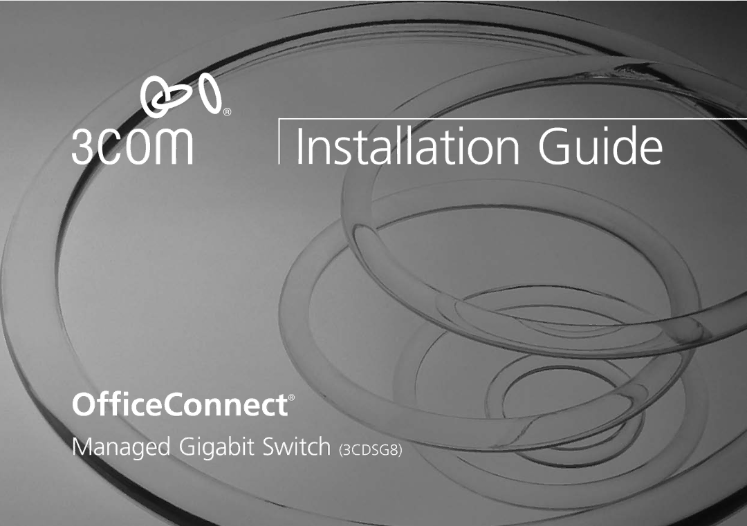 3Com 3CDSG8 manual Installation Guide 