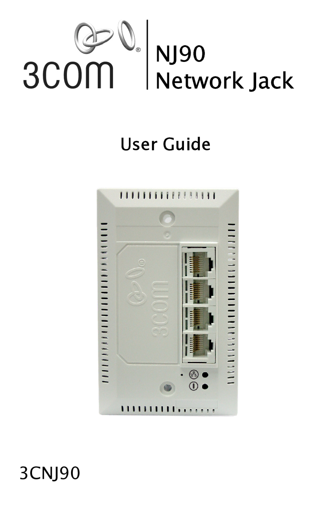 3Com 3CNJ90 manual NJ90 Network Jack 