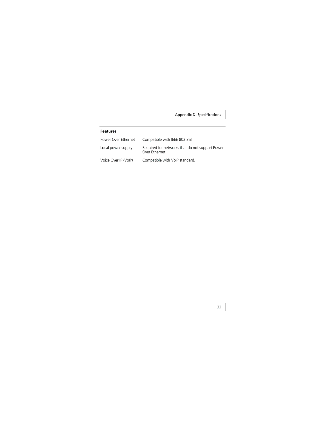 3Com 3CNJ95 manual Features 