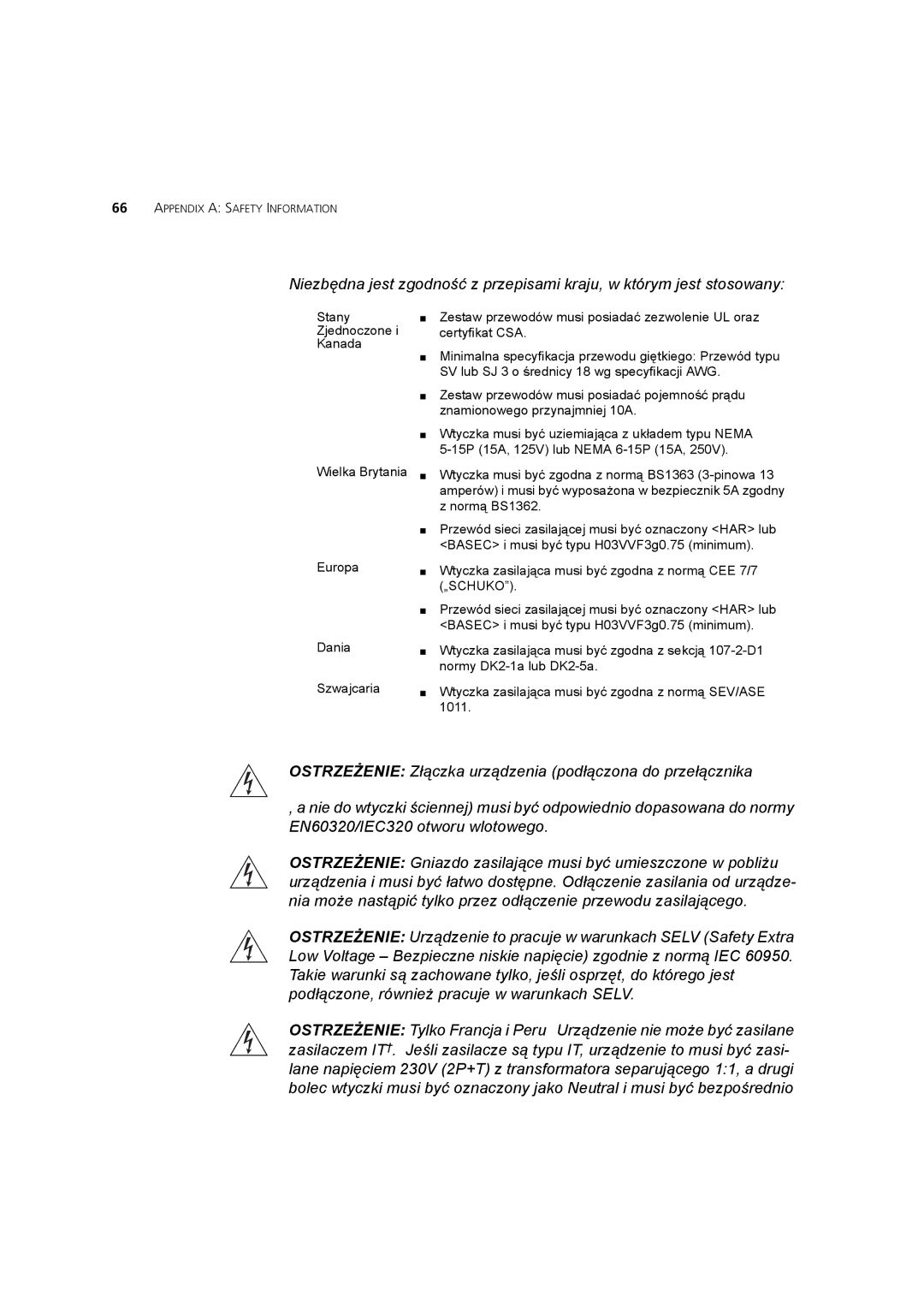 3Com 3CR17450-91, 3CR17451-91 manual Appendix a Safety Information 