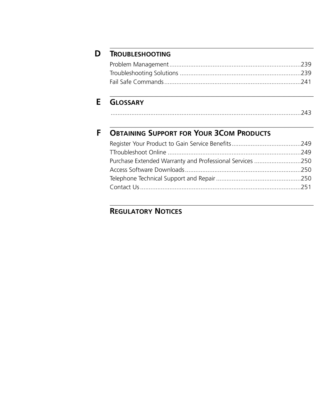 3Com 3CRDSF9PWR manual Troubleshooting 