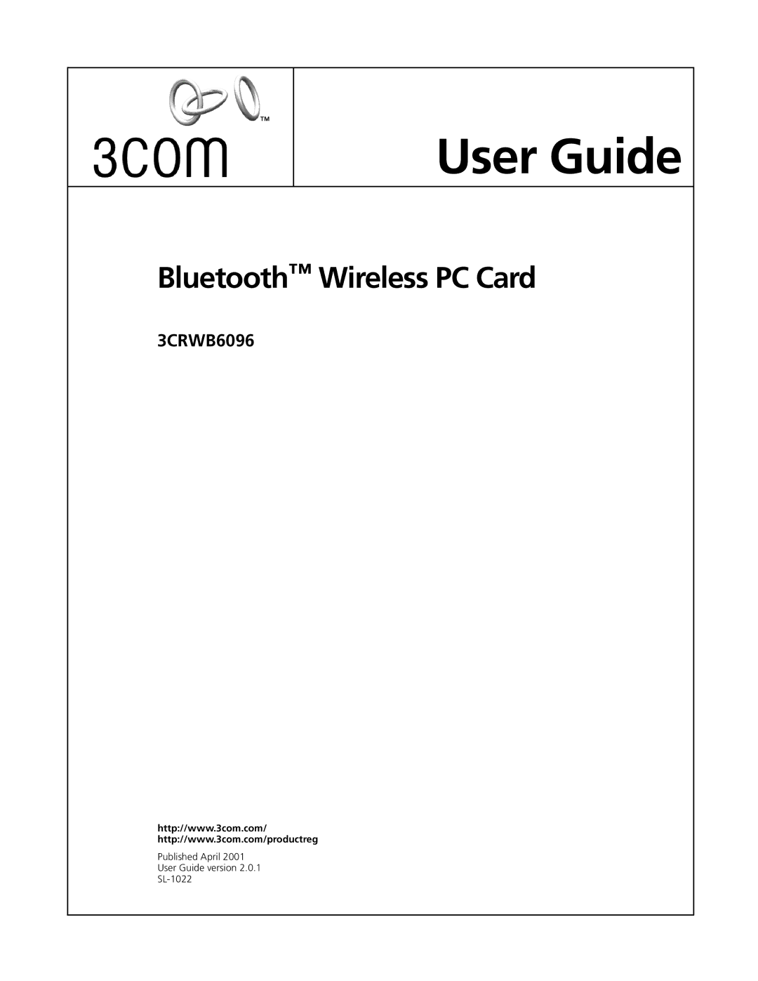 3Com 3CRWB6096 manual User Guide 