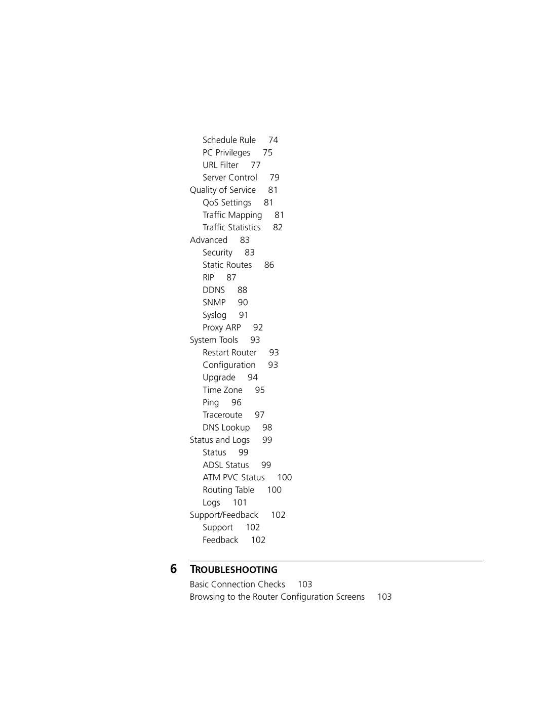 3Com 3CRWDR101A-75, 3CRWDR101B-75 manual Troubleshooting 