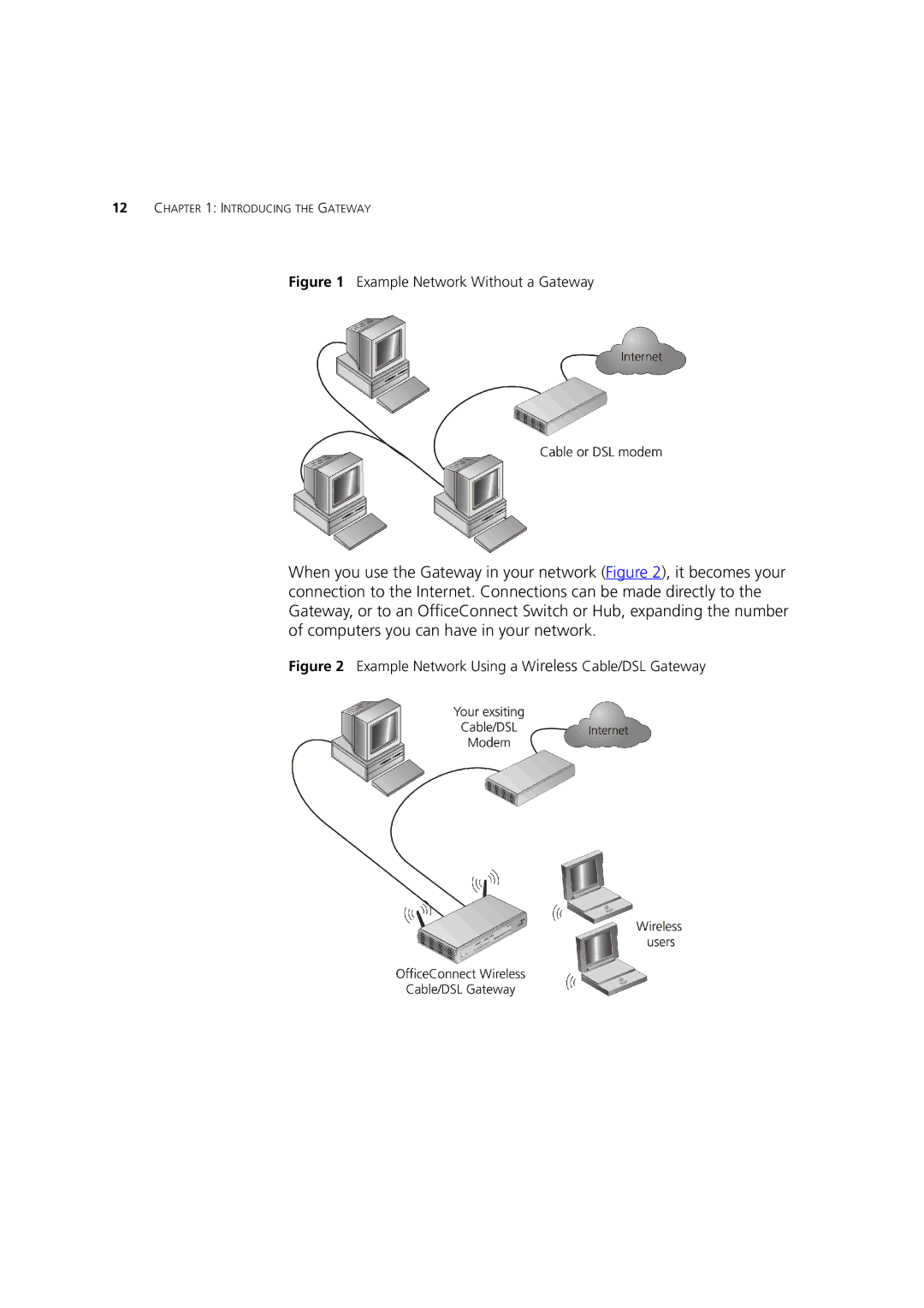 3Com 3CRWE52196 manual Example Network Without a Gateway 