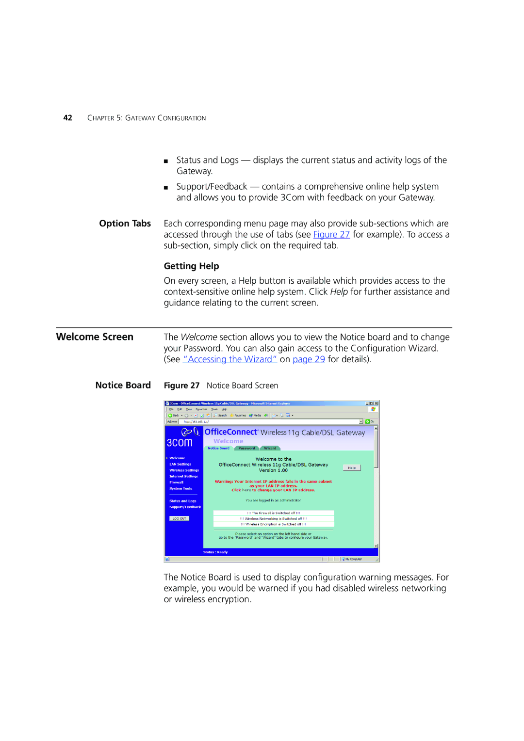 3Com 3CRWE554G72 manual Getting Help 