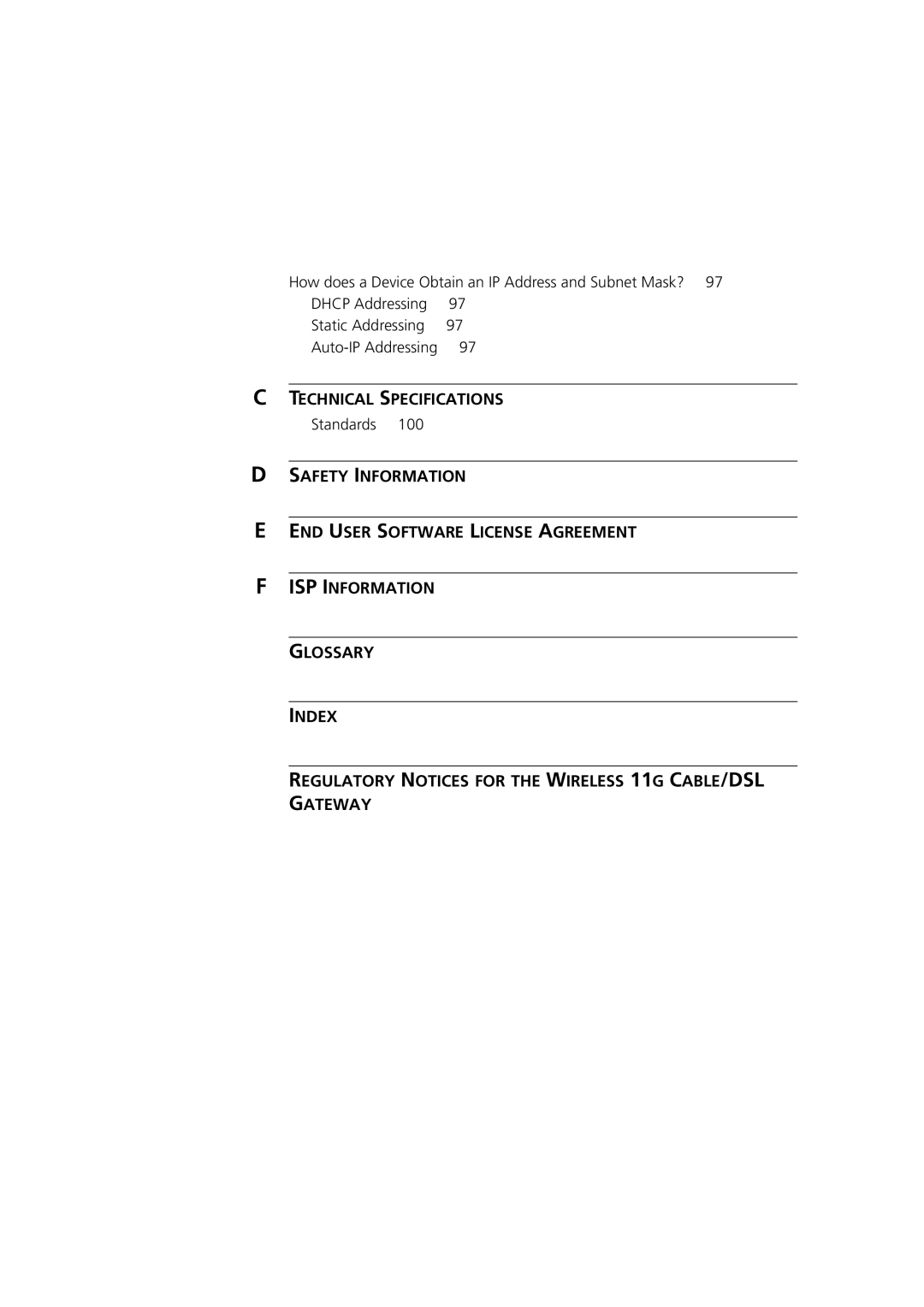 3Com 3CRWE554G72 manual Technical Specifications Standards 