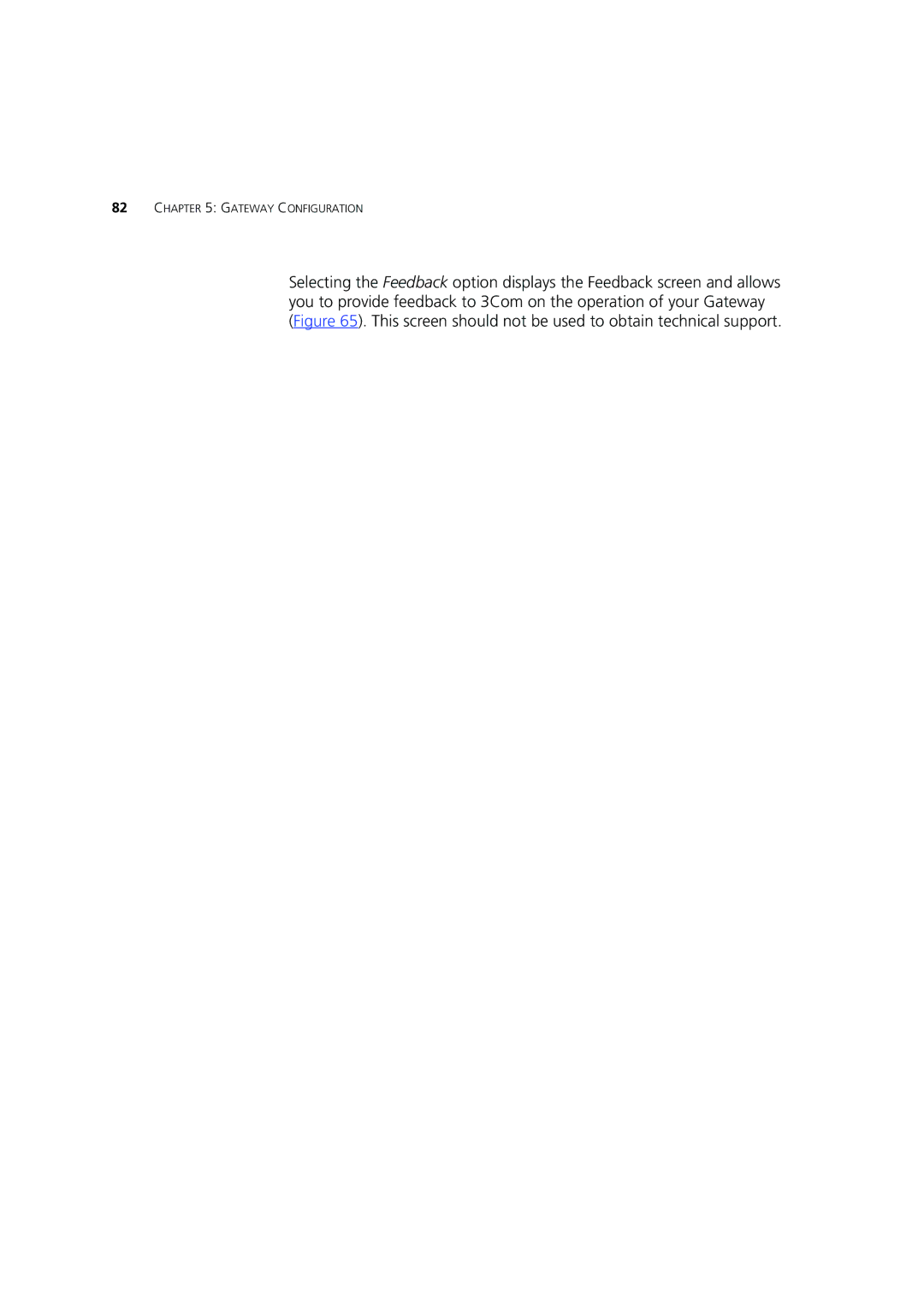 3Com 3CRWE554G72 manual Gateway Configuration 