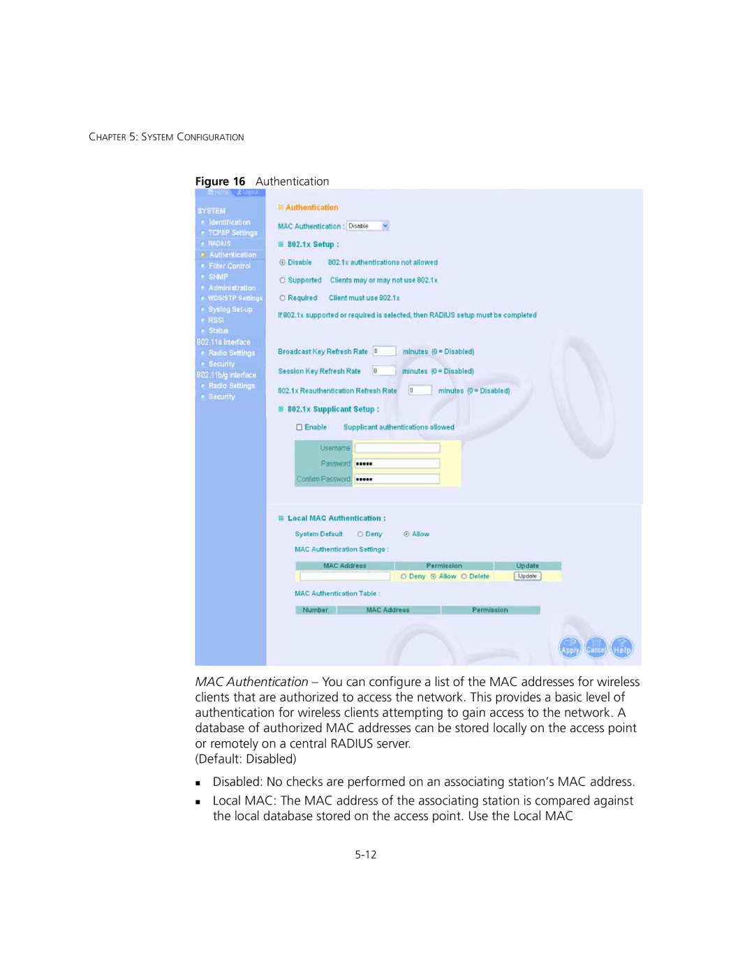 3Com 3CRWEASYA73, WL-575 manual Authentication 