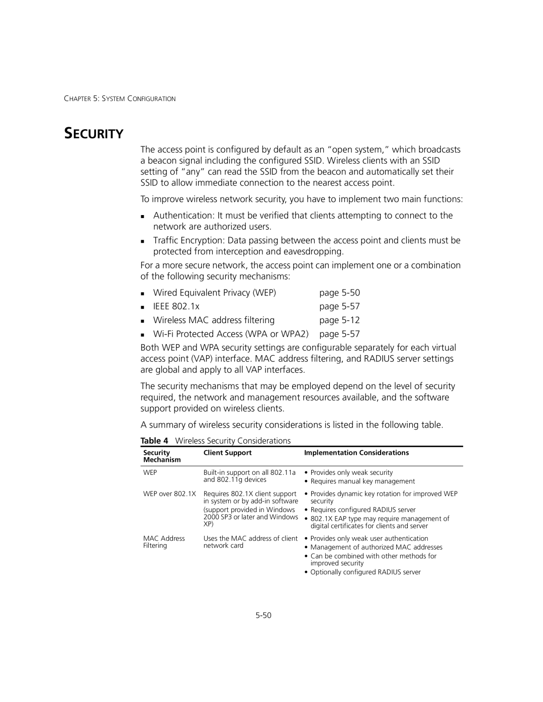 3Com 3CRWEASYA73, WL-575 manual Wi-Fi Protected Access WPA or WPA2, Wireless Security Considerations 