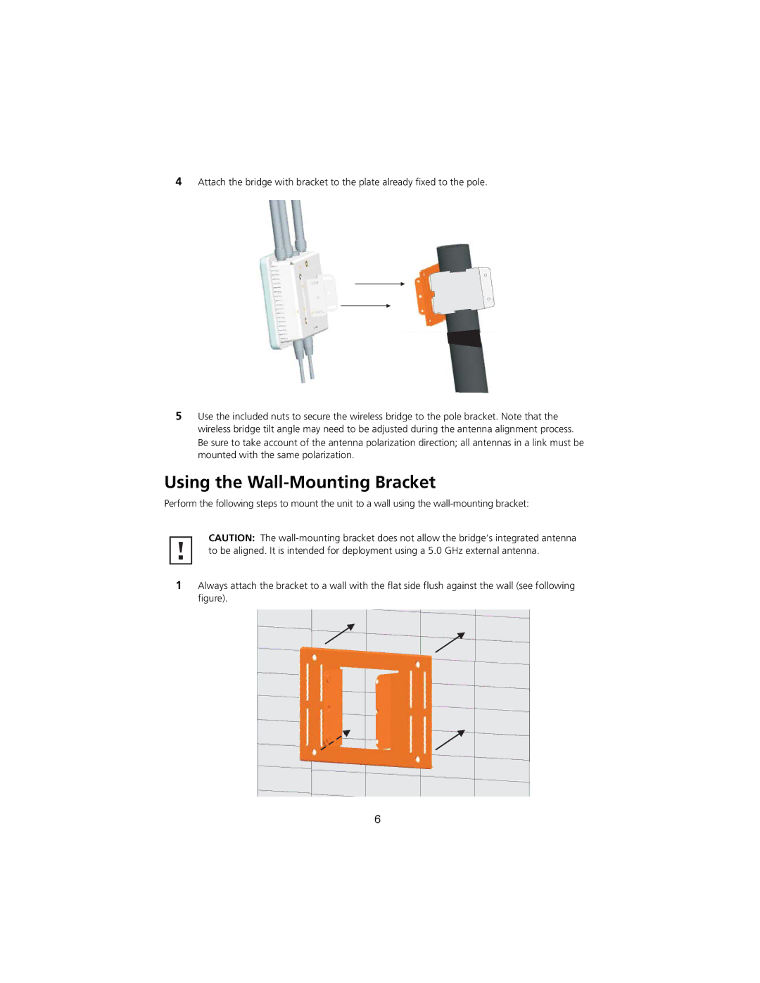 3Com 3CRWEASYA73 quick start Using the Wall-Mounting Bracket 