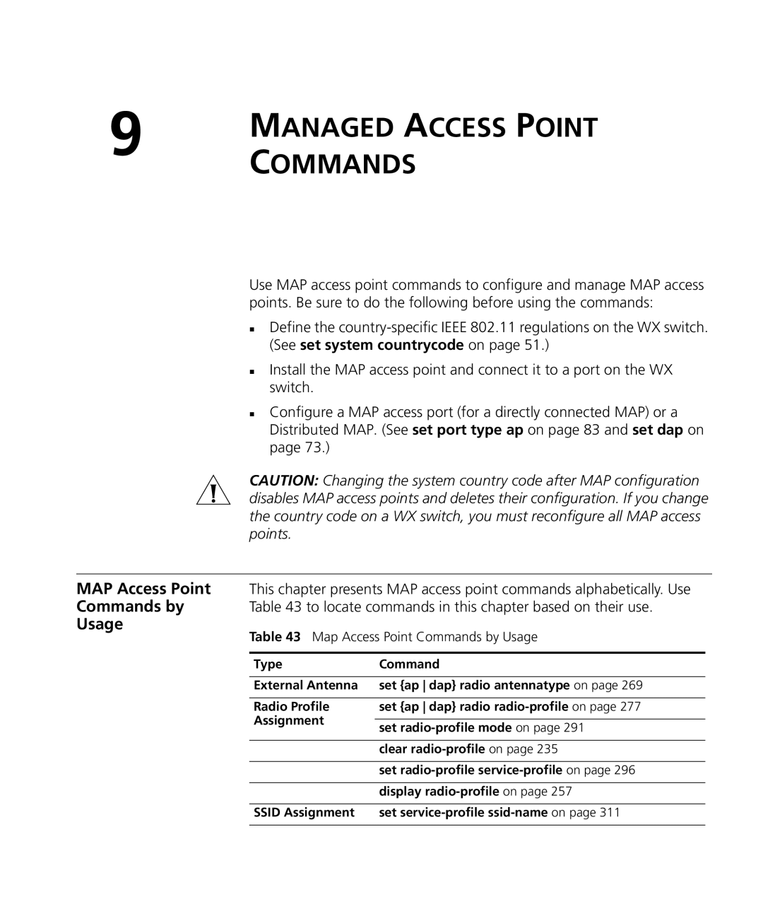 3Com 3CRWX120695A, 3CRWX440095A manual Commands 