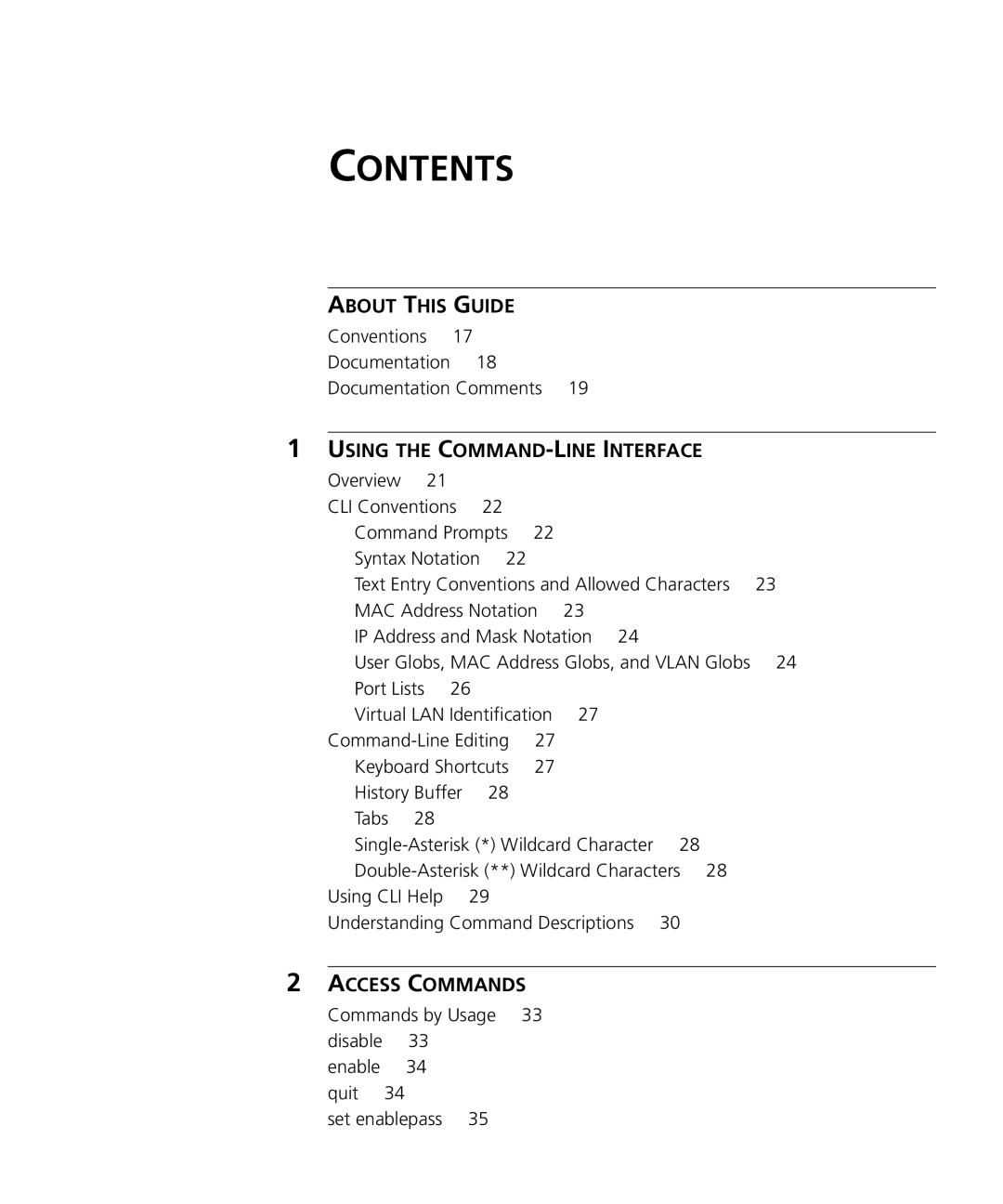 3Com 3CRWX120695A, 3CRWX440095A manual Contents 