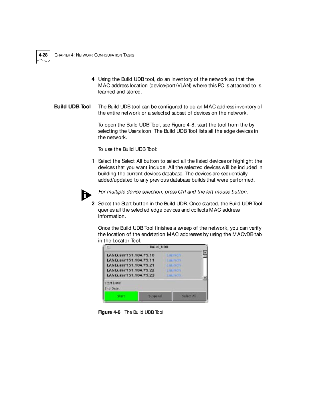 3Com 4.2.2 manual 8The Build UDB Tool 