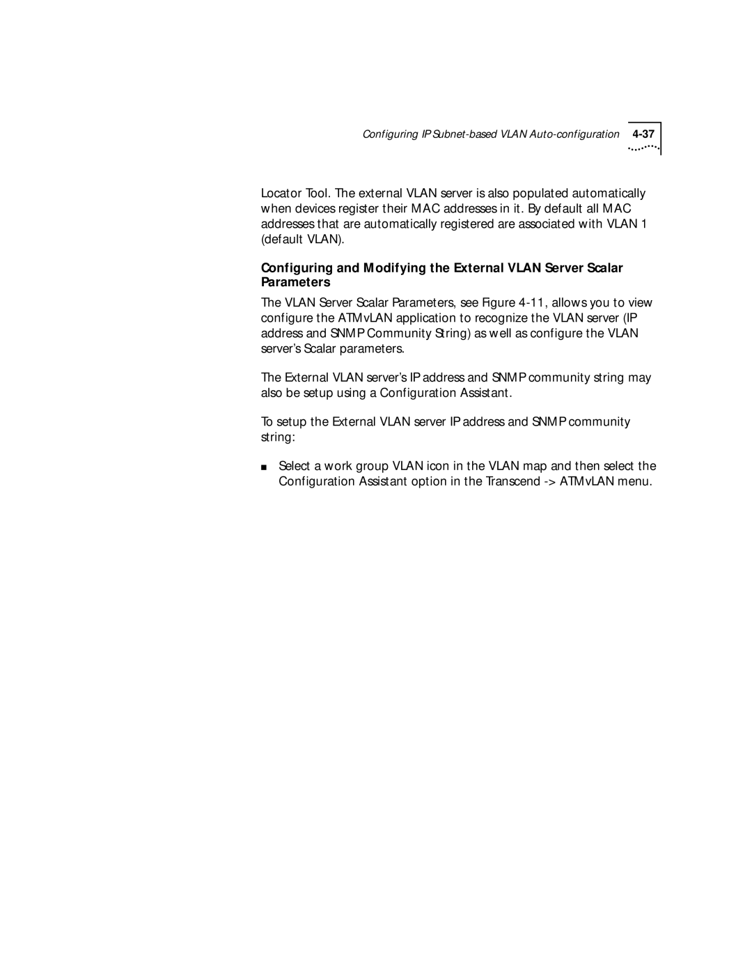 3Com 4.2.2 manual Configuring IP Subnet-based Vlan Auto-configuration 