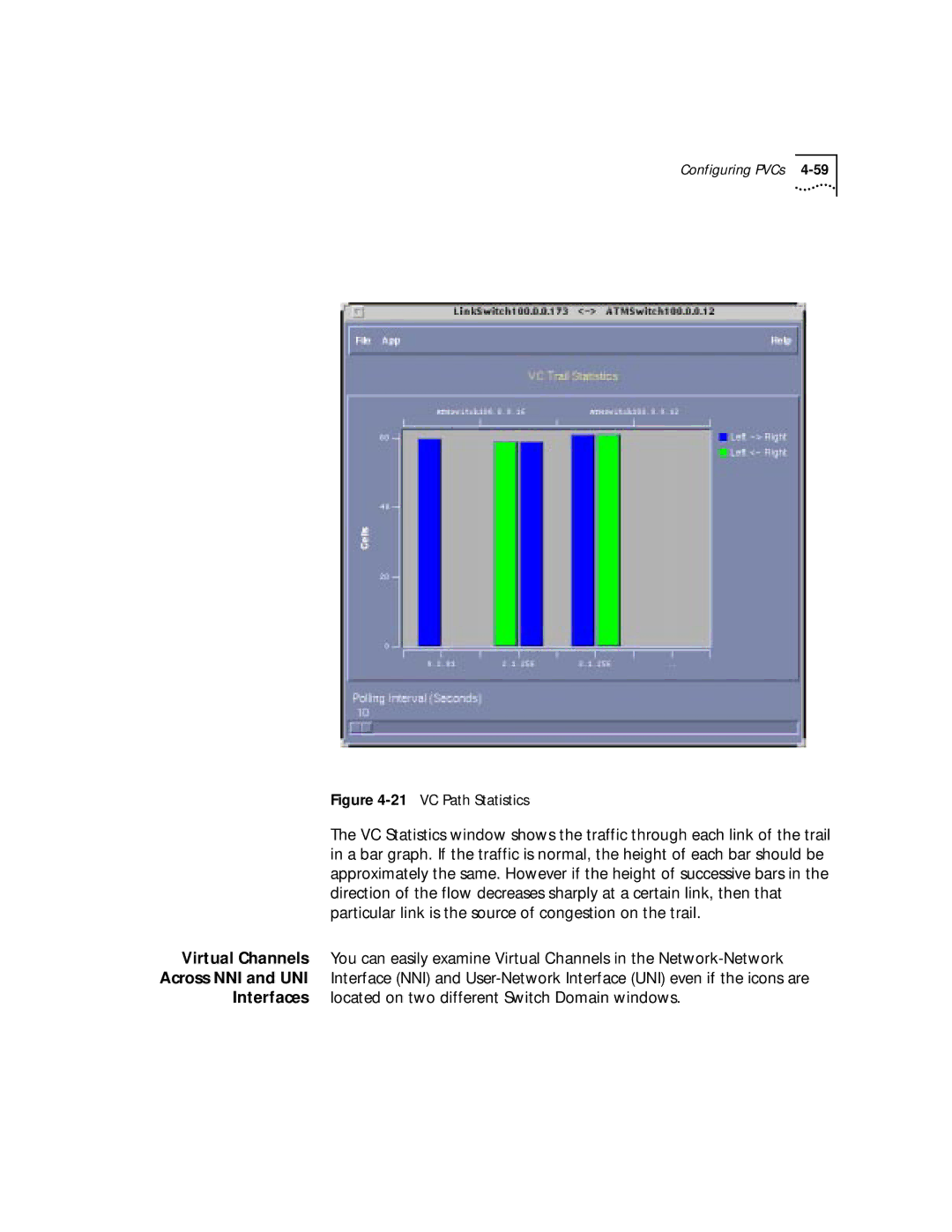 3Com 4.2.2 manual Interfaces located on two different Switch Domain windows 