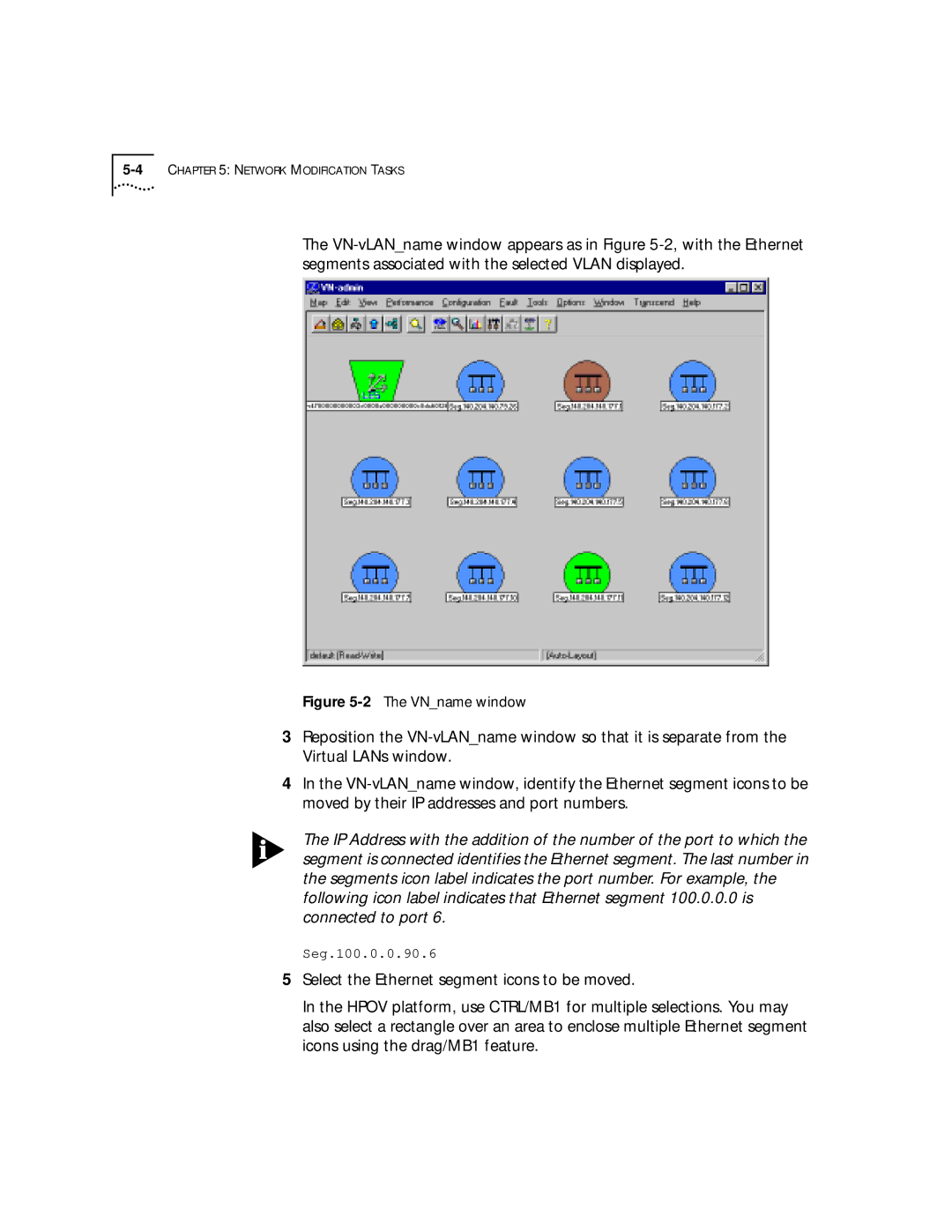 3Com 4.2.2 manual 2The VNname window 