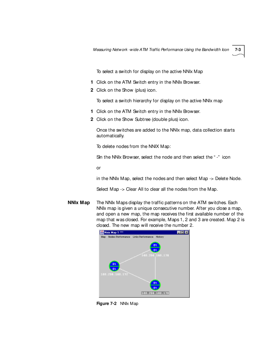 3Com 4.2.2 manual NNIx Map 