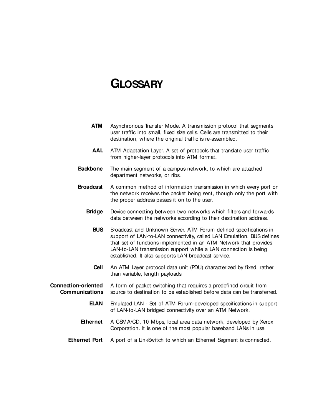 3Com 4.2.2 manual Glossary 