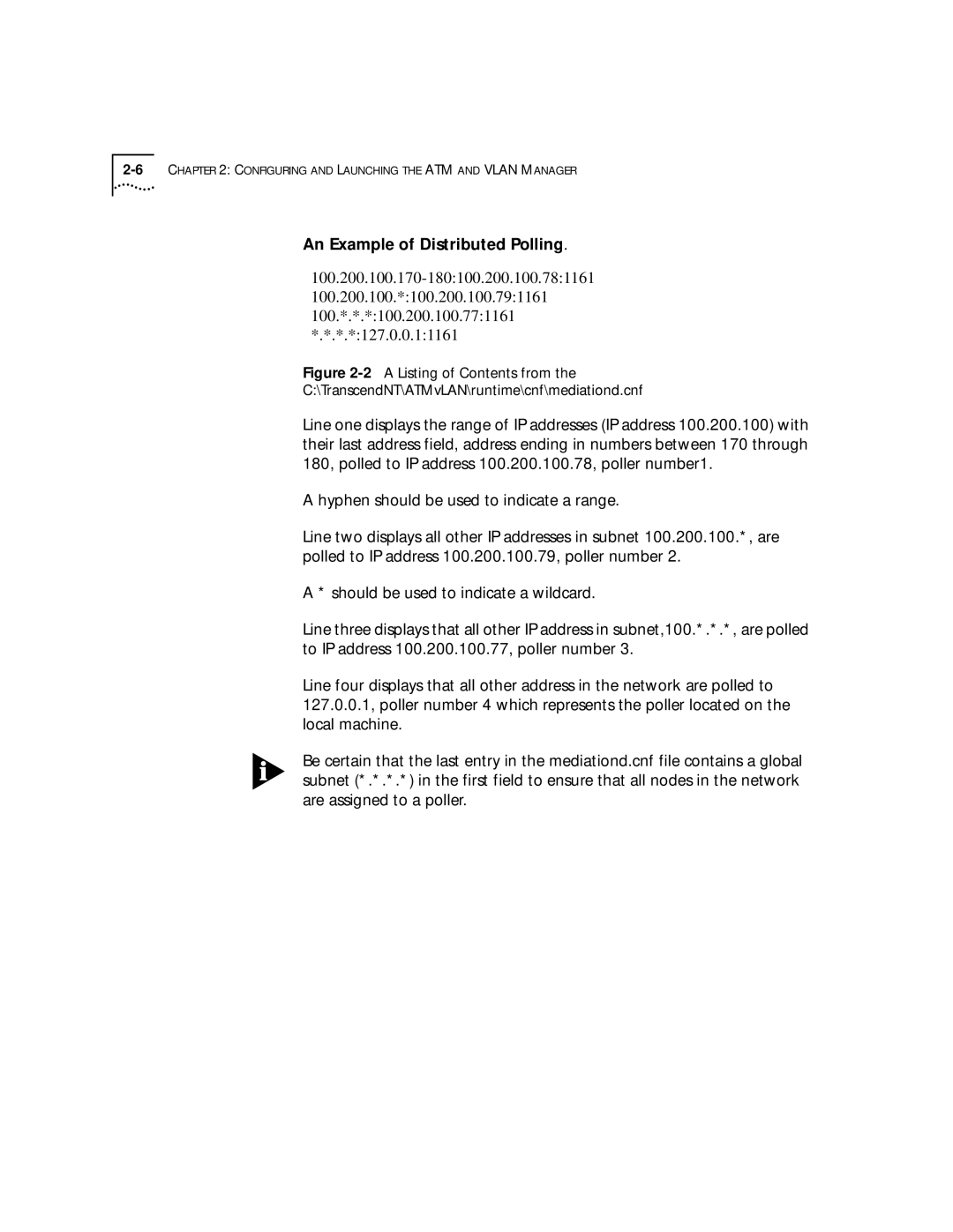 3Com 4.2.2 manual An Example of Distributed Polling 