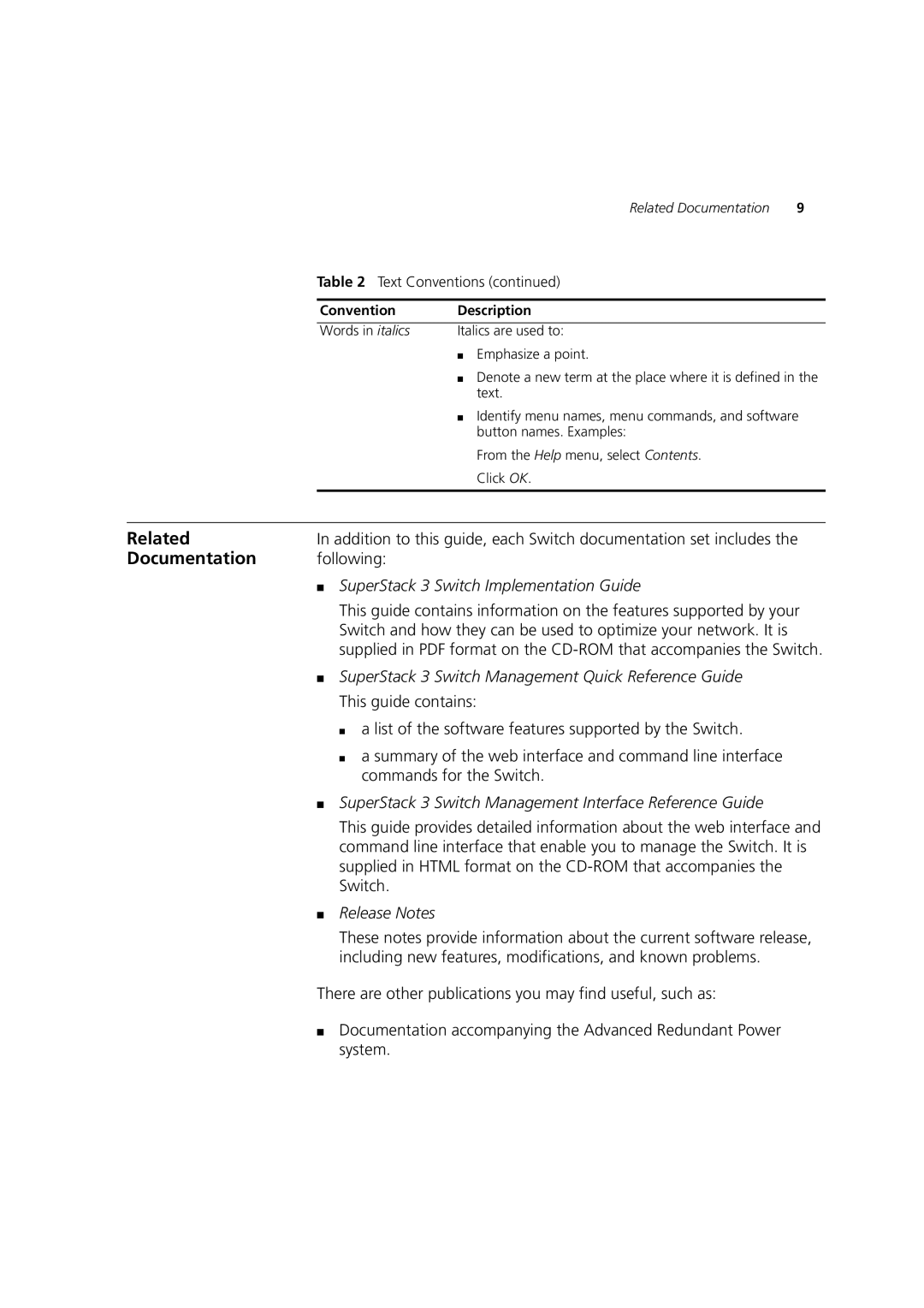 3Com 4228G, 4250T, 4226T manual Related, Documentation 