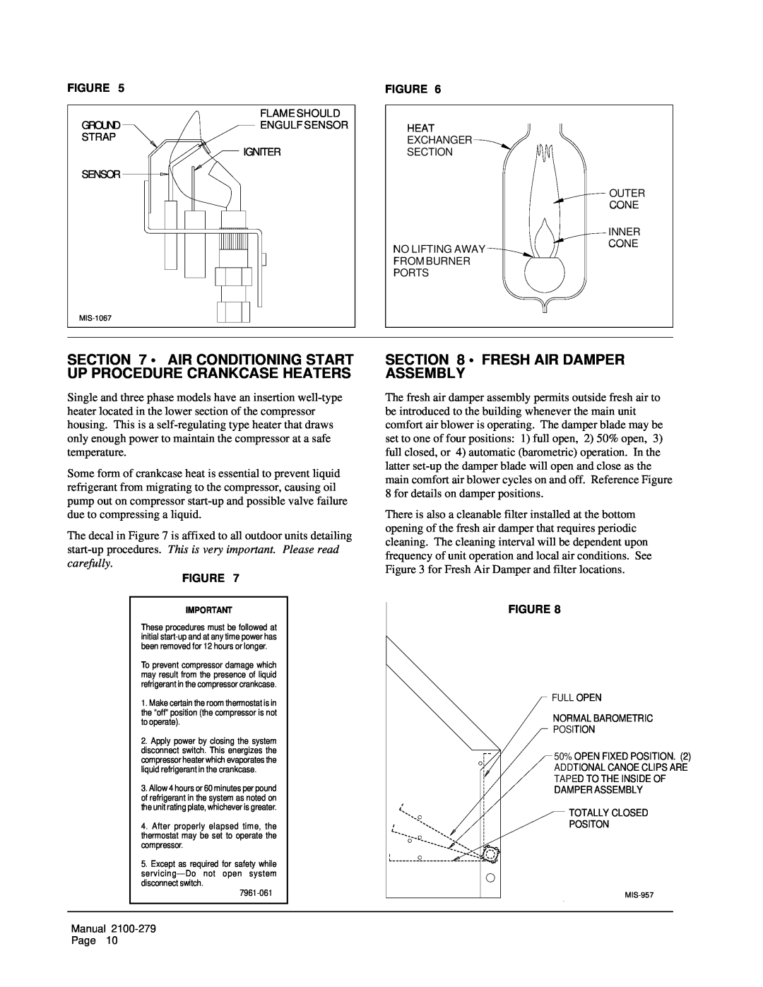 3Com 43506 • Fresh Air Damper Assembly, Flame Should Groundengulf Sensor Strap Igniter, Heat Exchanger Section 