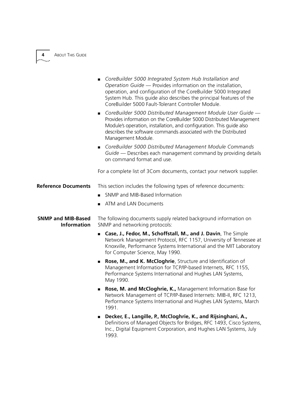 3Com 5000 ATM manual About this Guide 