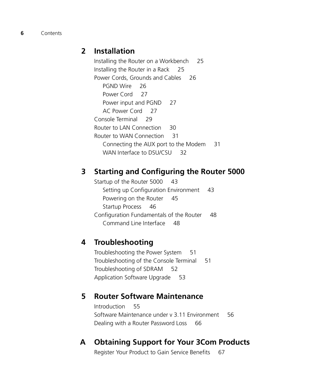 3Com 5000 manual Introduction Software Maintenance under v 3.11 Environment, Register Your Product to Gain Service Benefits 