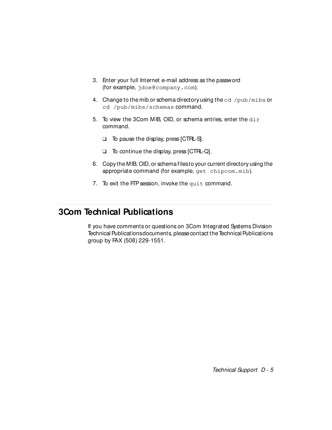 3Com 5101M-MGT installation and operation guide 3Com Technical Publications 