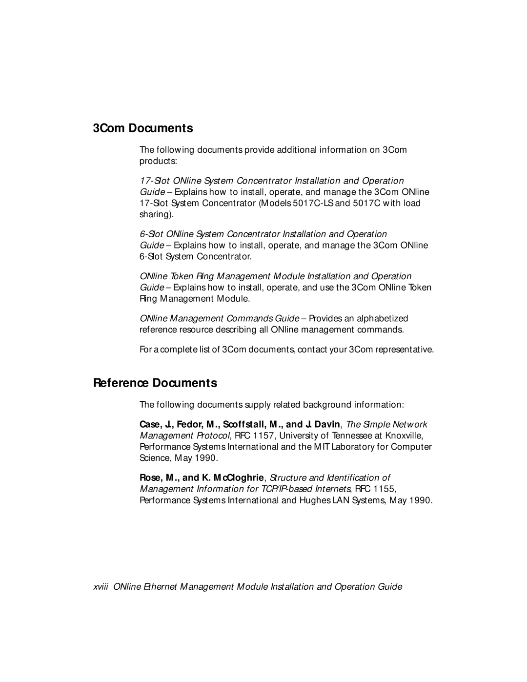 3Com 5101M-MGT installation and operation guide 3Com Documents, Reference Documents 