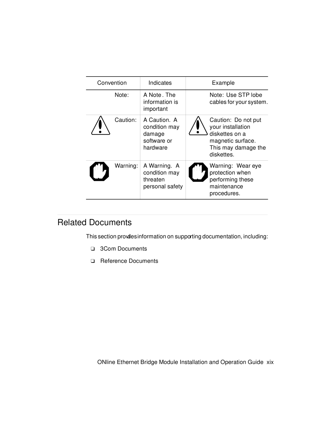 3Com 5102B-EE installation and operation guide Related Documents 