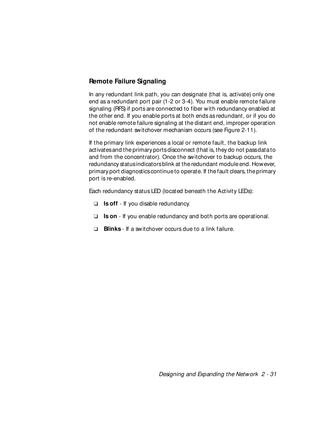 3Com 5104M-FL1 installation and operation guide Remote Failure Signaling 