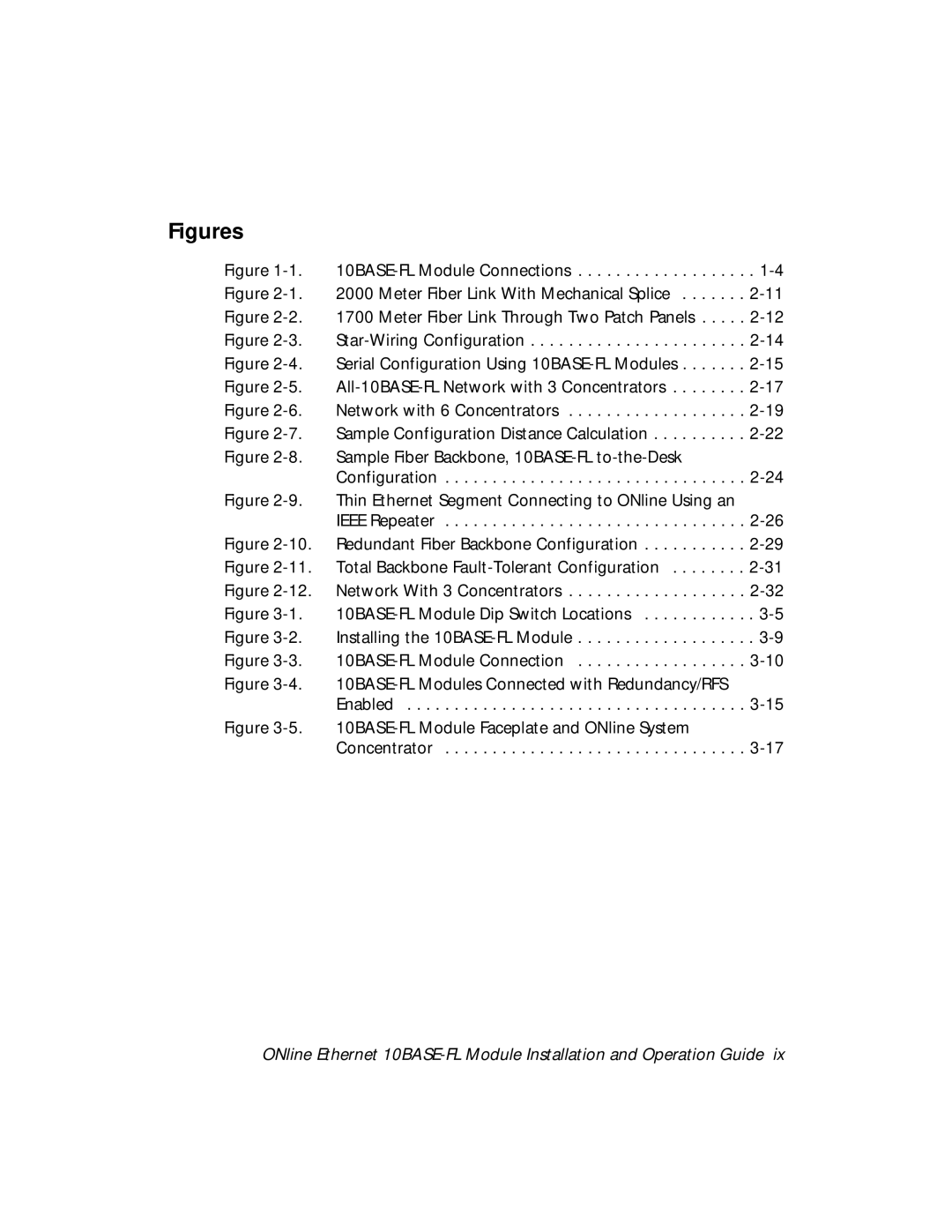 3Com 5104M-FL1 installation and operation guide Figures 