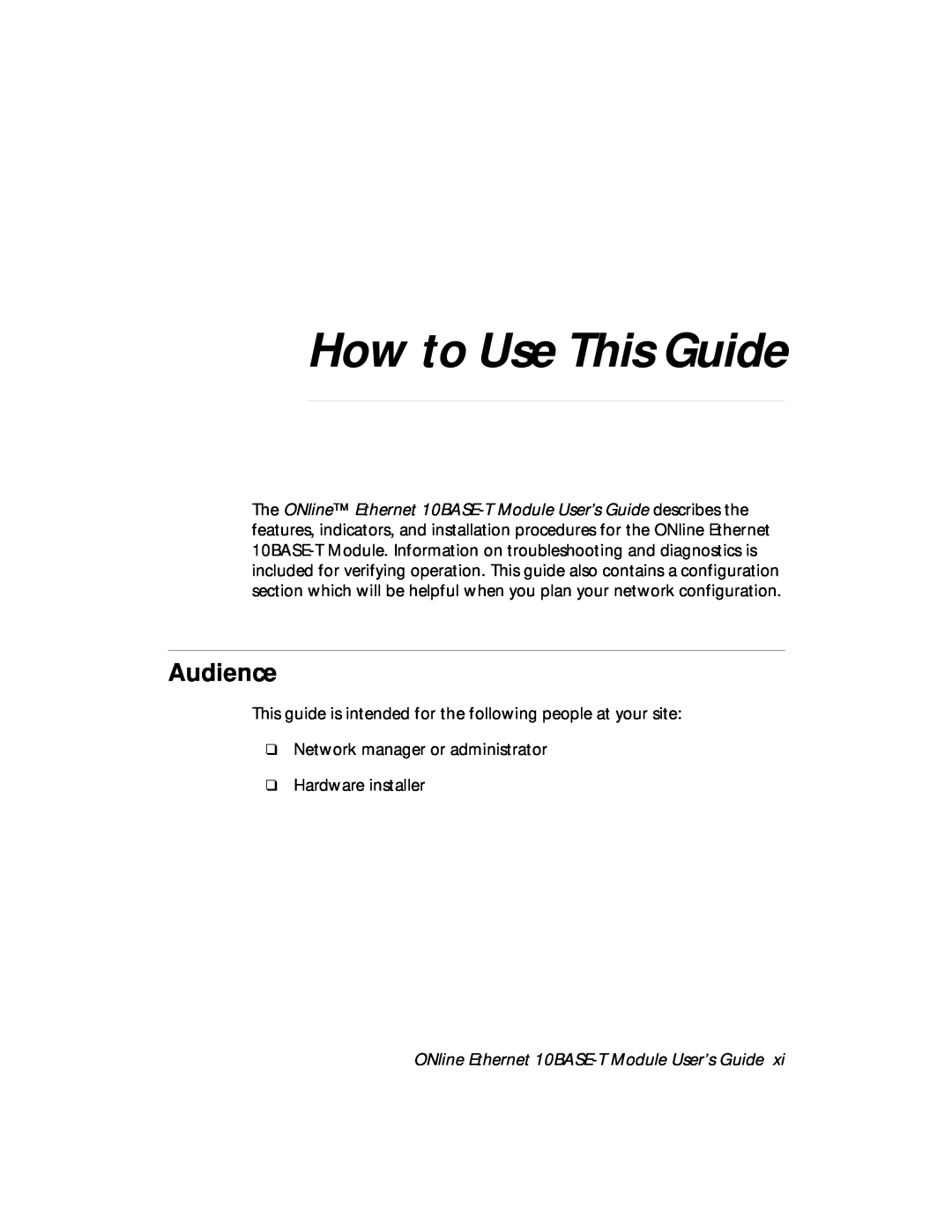 3Com 5108M-TP manual How to Use This Guide, Audience 