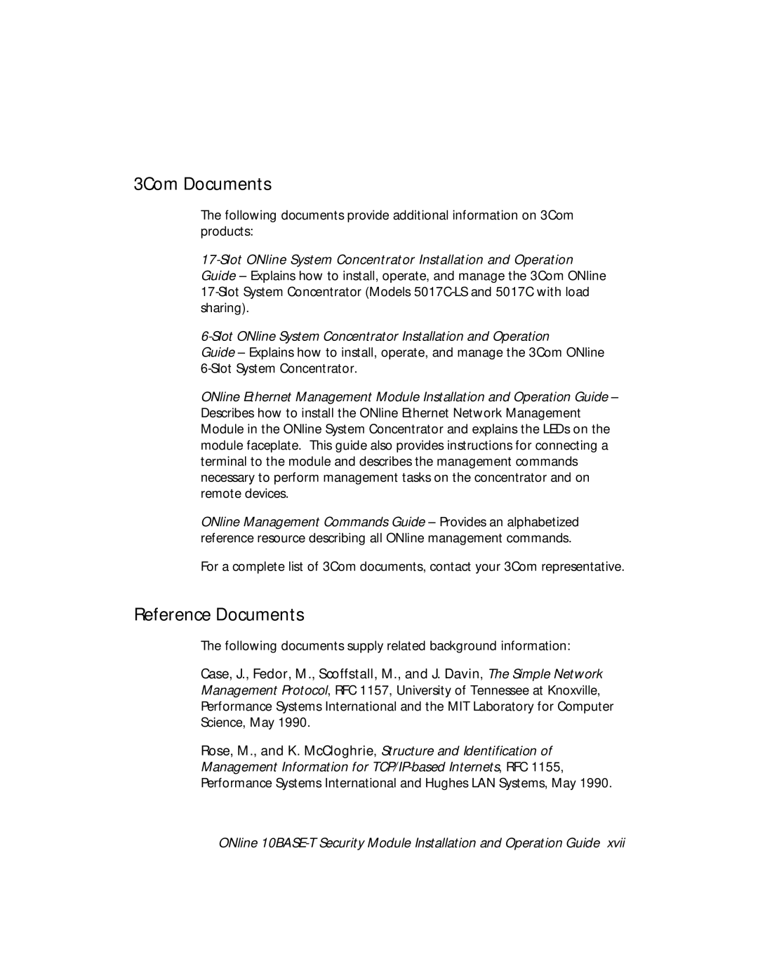 3Com 5112M-TPLS installation and operation guide 3Com Documents, Reference Documents 