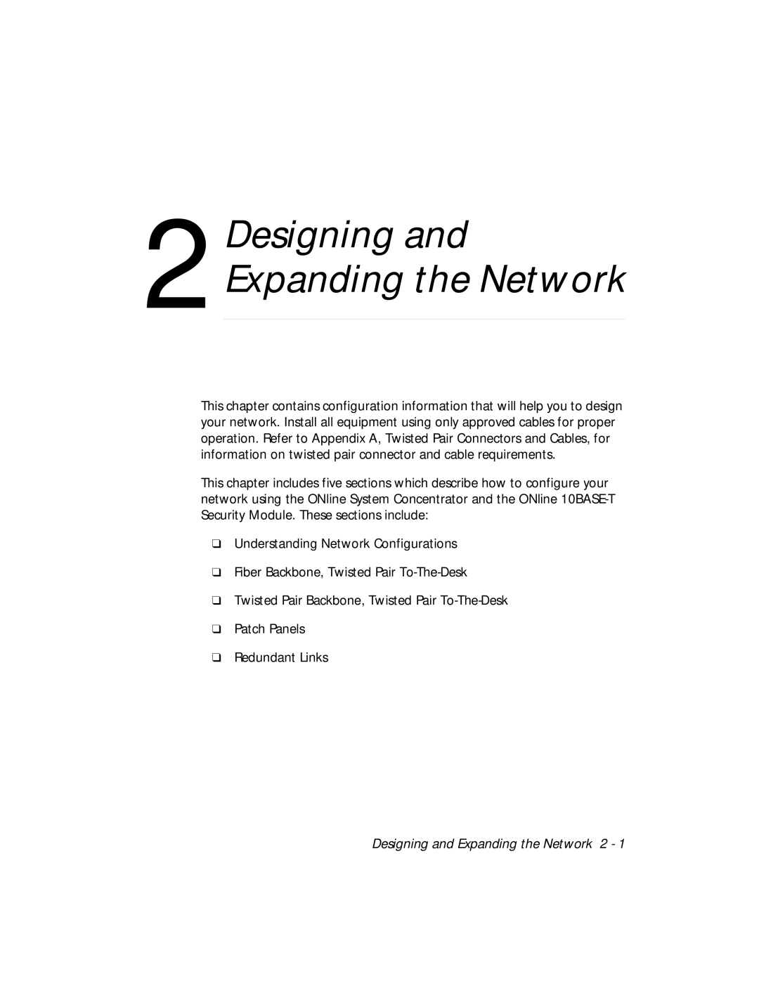 3Com 5112M-TPLS installation and operation guide Designing and Expanding the Network 