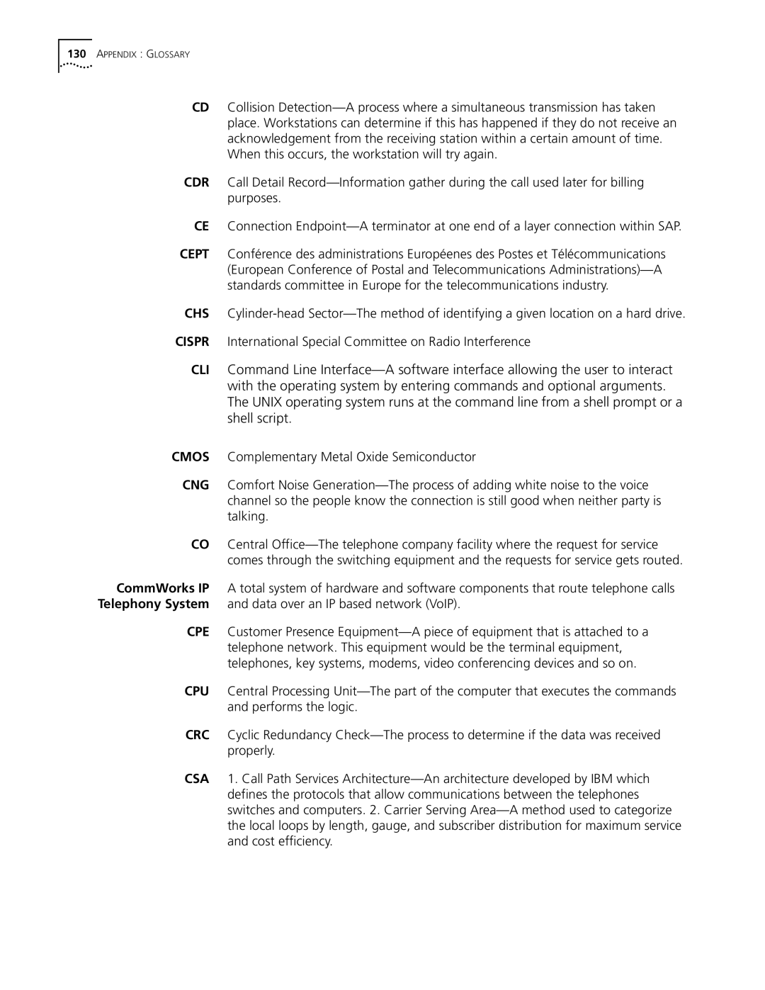 3Com 5210 manual Appendix Glossary 