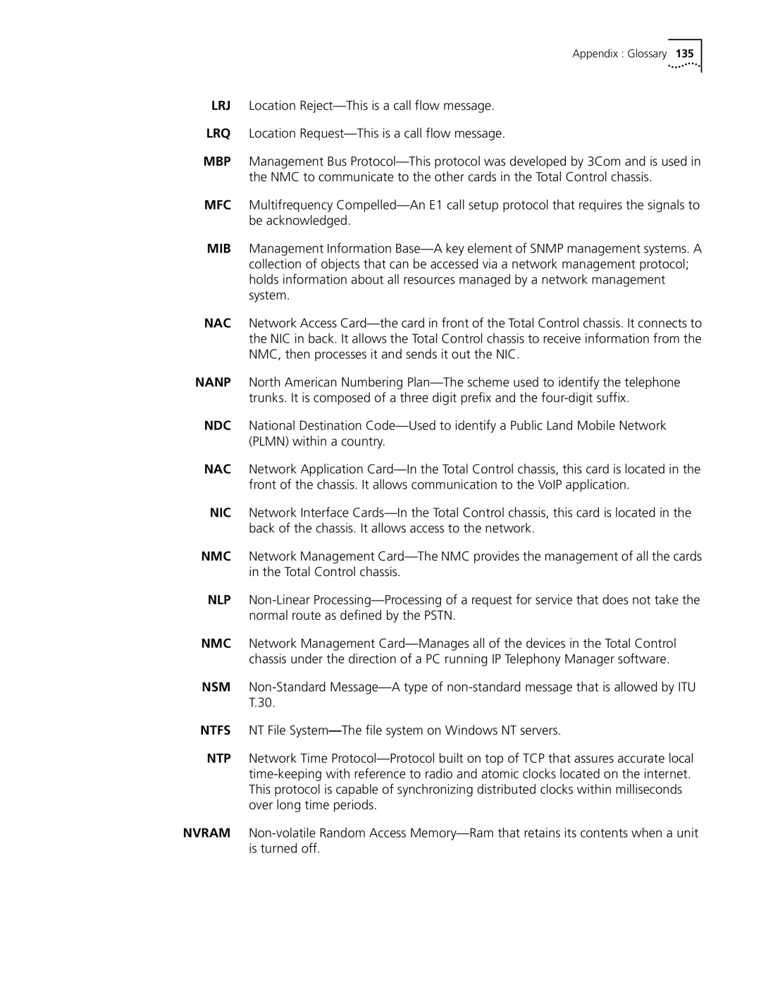 3Com 5210 manual Appendix Glossary 