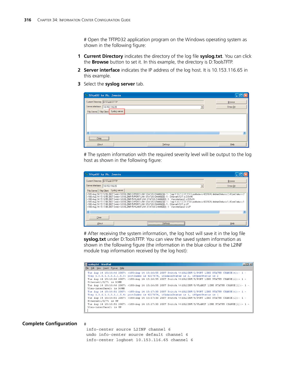 3Com 5500G, 4210, 4200G manual Complete Configuration # 