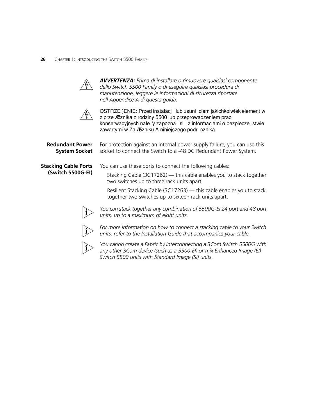 3Com 5500G-EI, 5500-EI manual Introducing the Switch 5500 Family 