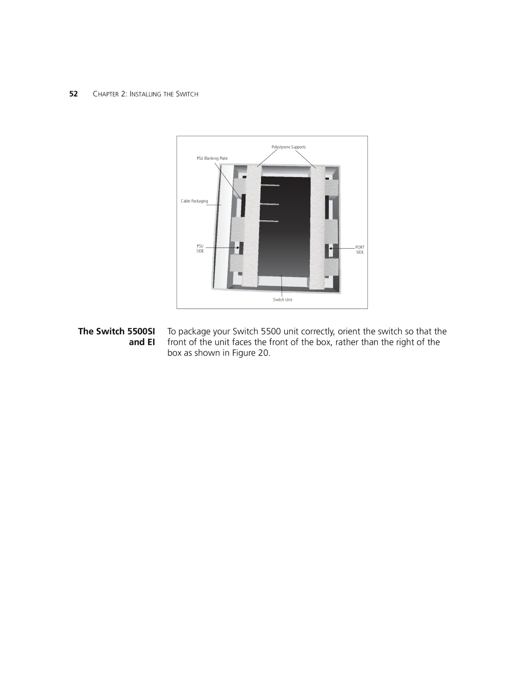 3Com 5500G-EI, 5500-EI manual Switch 5500SI and EI 