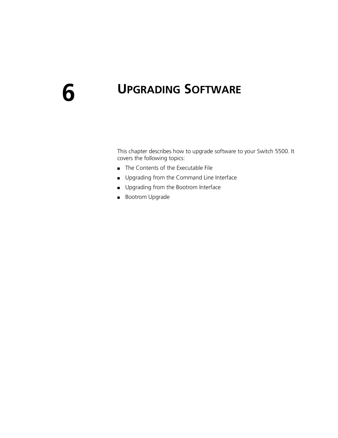 3Com 5500-EI, 5500G-EI manual Upgrading Software 