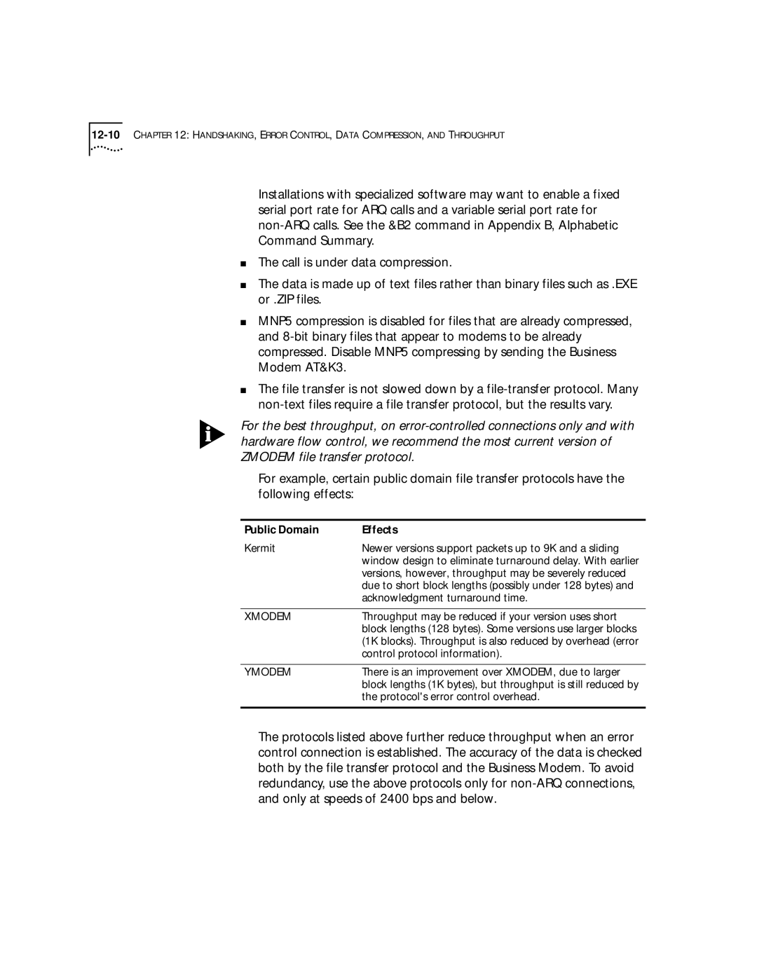 3Com 56K manual Public Domain Effects 