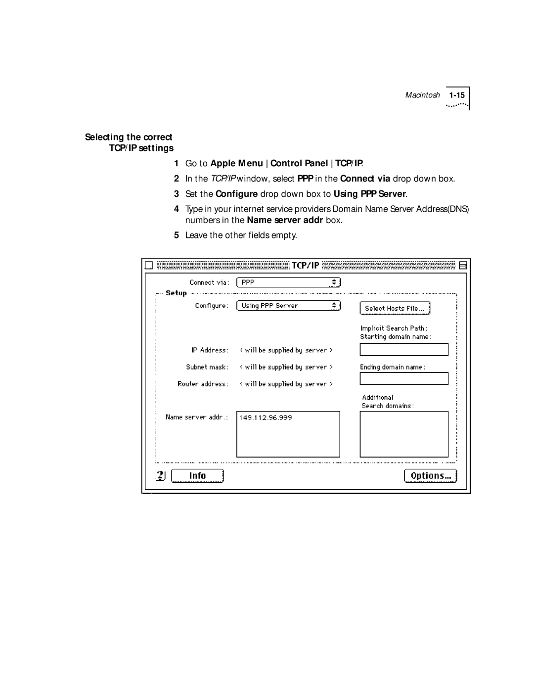 3Com 56K manual Macintosh 