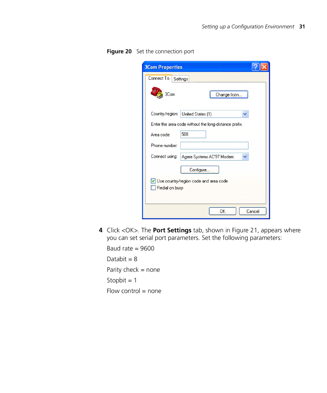 3Com 6000 manual Setting up a Configuration Environment 