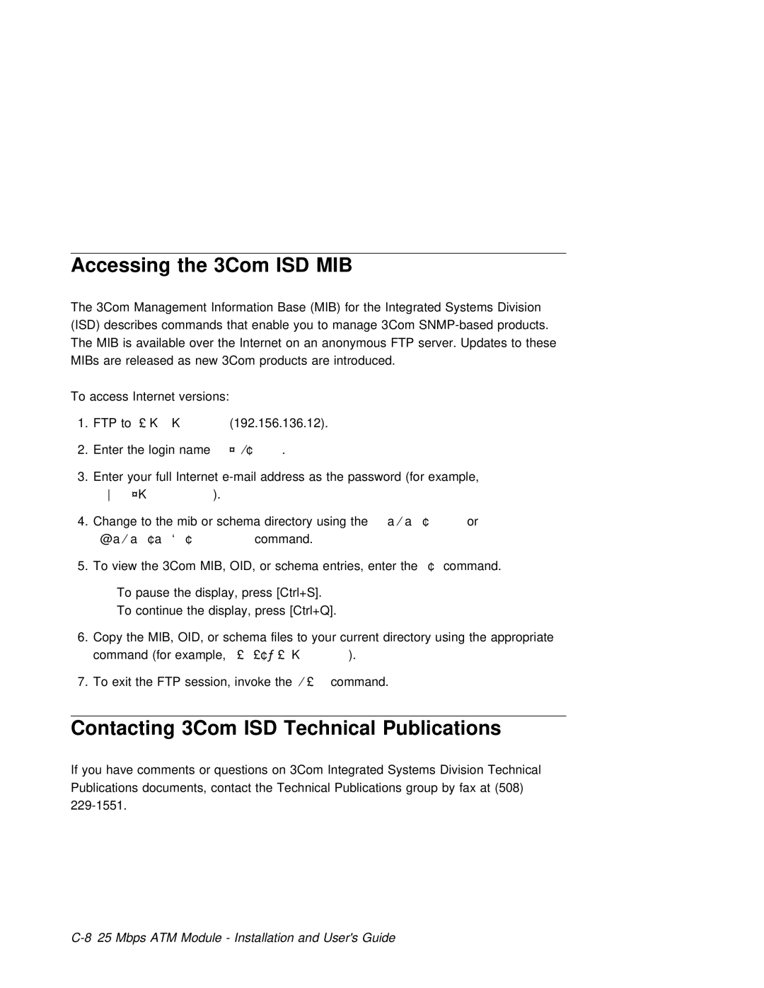 3Com 6412M-25-TP manual Contacting 3Com ISD Technical Publications, Mib 